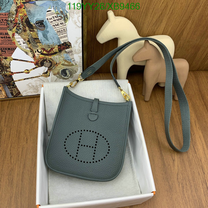 Hermes Bag-(4A)-Evelyne- Code: XB9466 $ 155USD