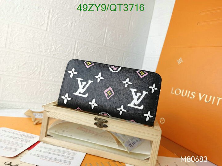 LV Bag-(4A)-Wallet- Code: QT3716 $ 64USD