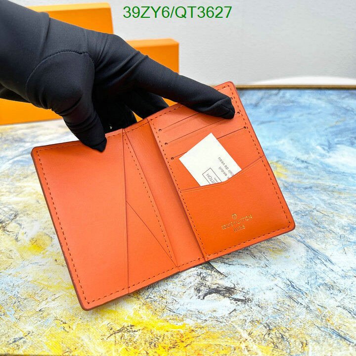 LV Bag-(4A)-Wallet- Code: QT3627 $ 51USD