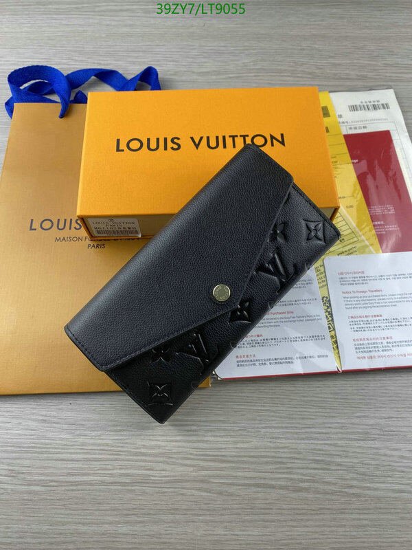 LV Bags-(4A)-Wallet-,Code: LT9055,$ 51USD