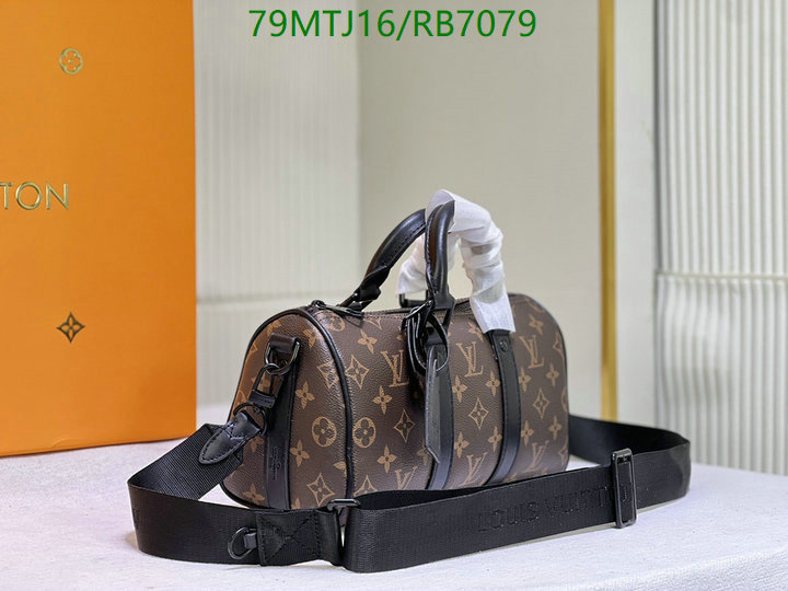 LV Bags-(4A)-Keepall BandouliRe 45-50-,Code: RB7079,$ 103USD