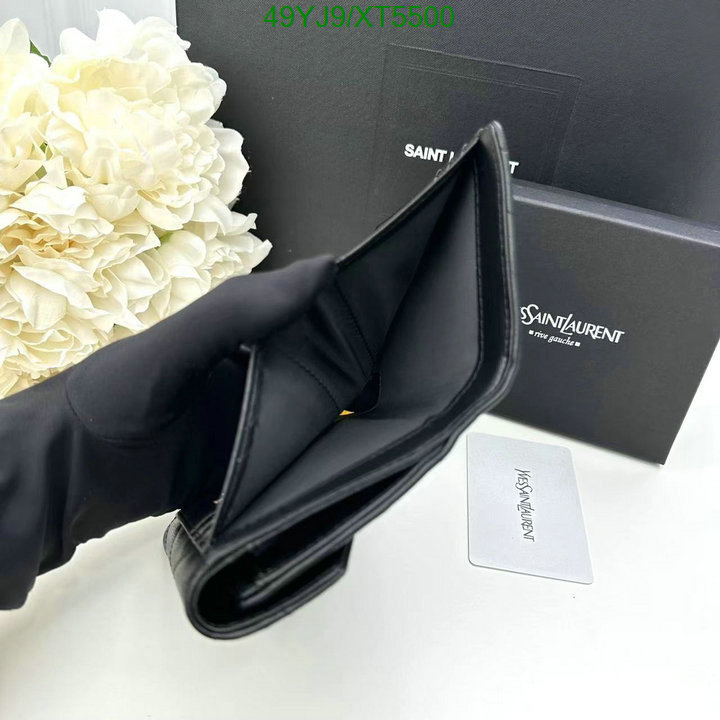 YSL Bag-(4A)-Wallet-,Code: XT5500,$ 64USD