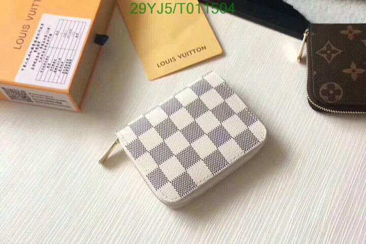 LV Bags-(4A)-Wallet-,Code: T011504,$ 38USD