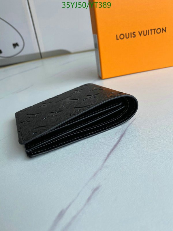 LV Bags-(4A)-Wallet-,Code: YT389,$ 46USD