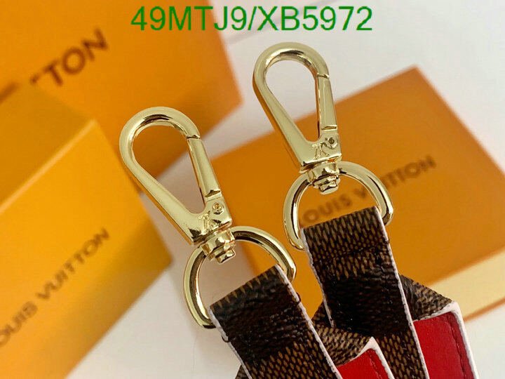LV Bags-(4A)-Shoulder Strap-,Code: XB5972,$ 64USD