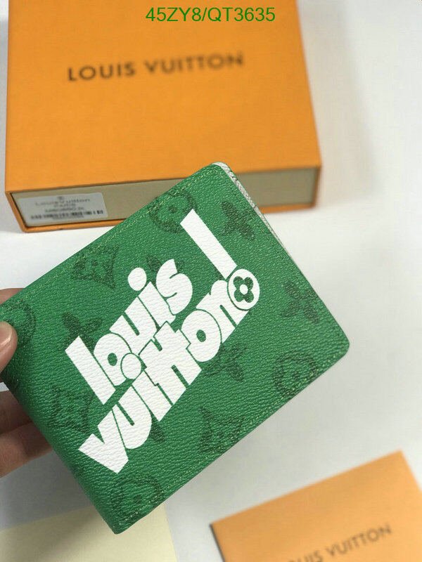 LV Bag-(4A)-Wallet- Code: QT3635 $ 59USD