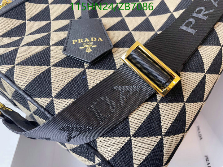 Prada Bag-(4A)-Handbag- Code: ZB7086 $ 150USD