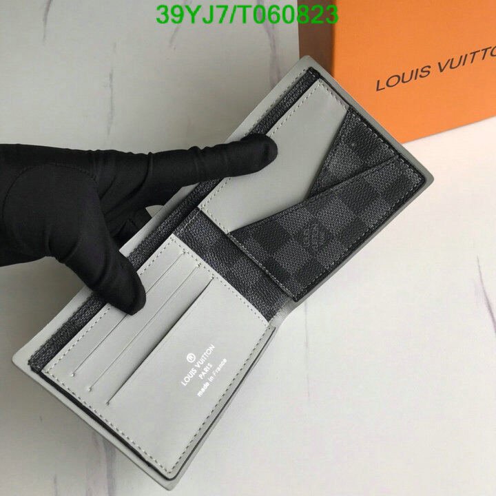 LV Bags-(4A)-Wallet-,Code: T060823,$ 51USD