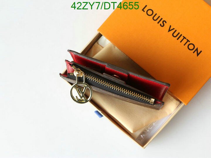 LV Bag-(4A)-Wallet- Code: DT4655 $ 55USD