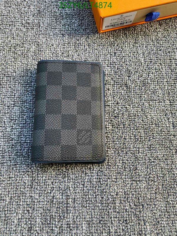 LV Bags-(4A)-Wallet-,Code: LT4874,$ 46USD