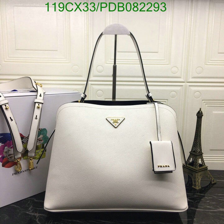 Prada Bag-(4A)-Handbag-,Code: PDB082293,$ 155USD