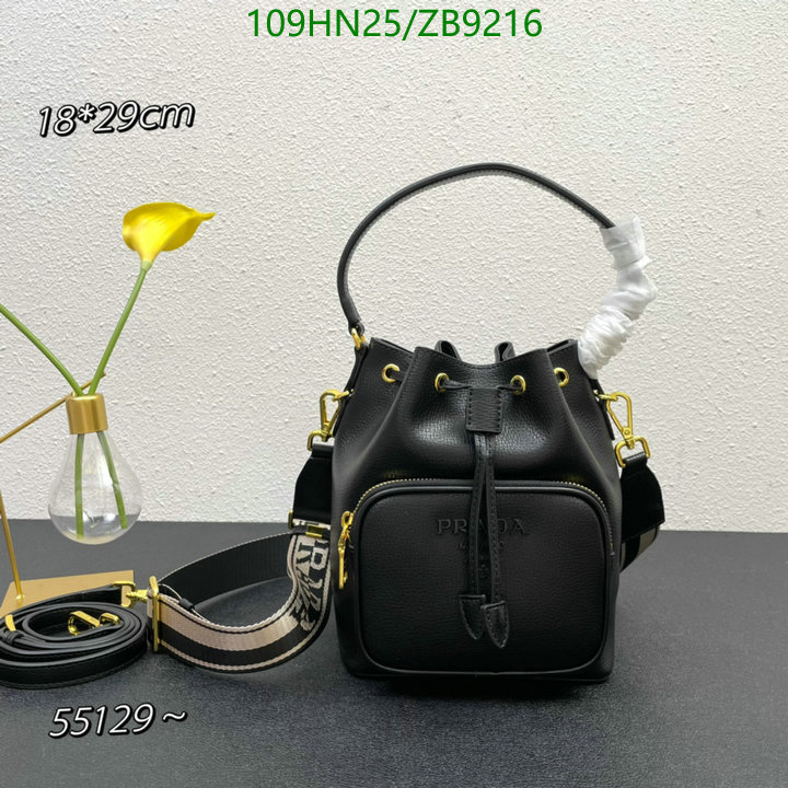 Prada Bag-(4A)-Bucket Bag- Code: ZB9216 $ 142USD