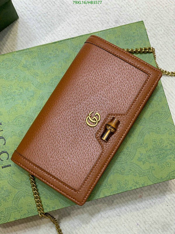 Gucci Bag-(4A)-Diagonal-,Code: HB3577,$ 103USD