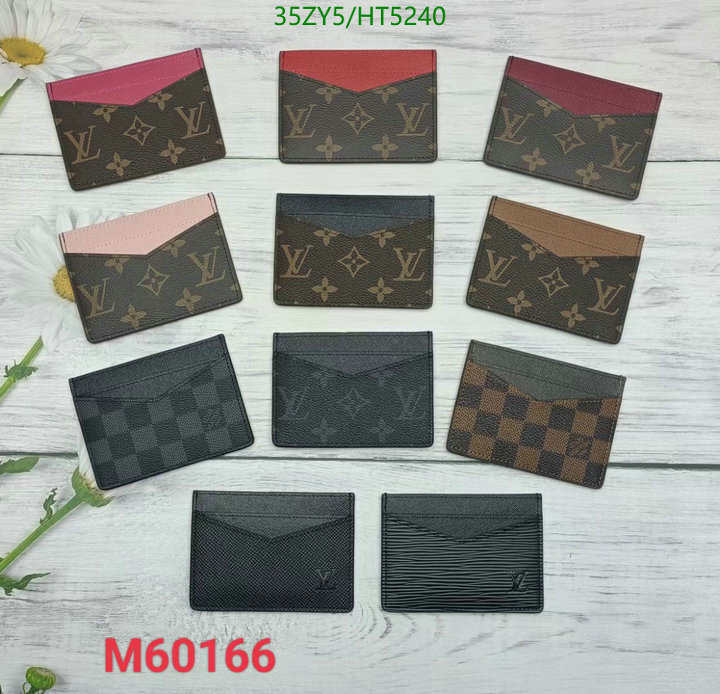 LV Bags-(4A)-Wallet-,Code: HT5240,$ 46USD