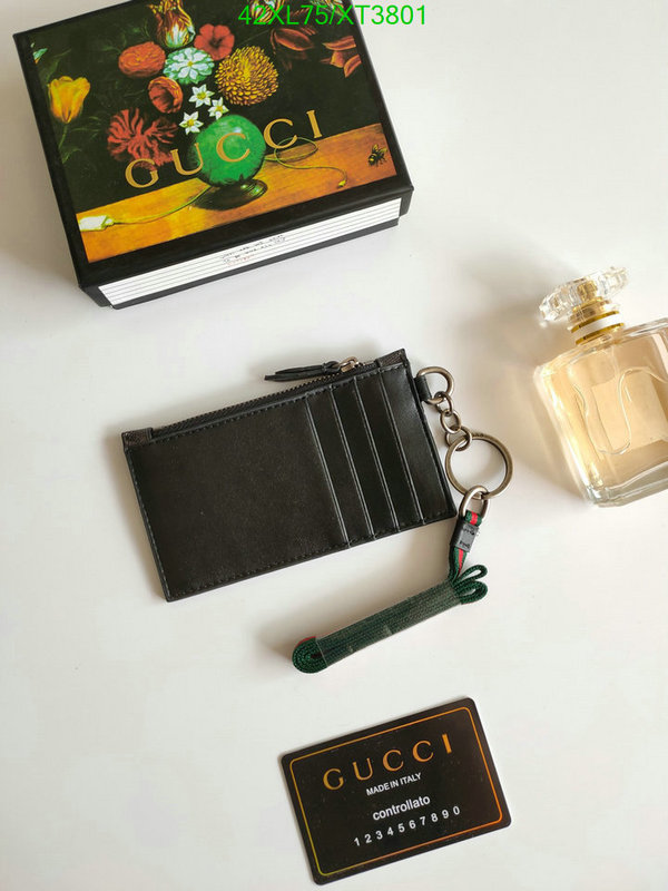 Gucci Bag-(4A)-Wallet-,Code: XT3801,$ 55USD
