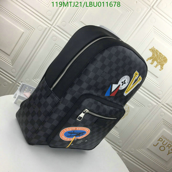LV Bags-(4A)-Backpack-,Code: LBU011678,$ 155USD