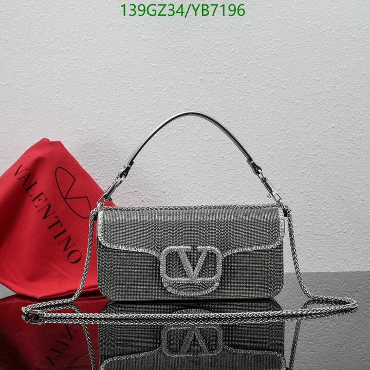 Valentino Bag-(4A)-LOC-V Logo ,Code: YB7196,$ 181USD
