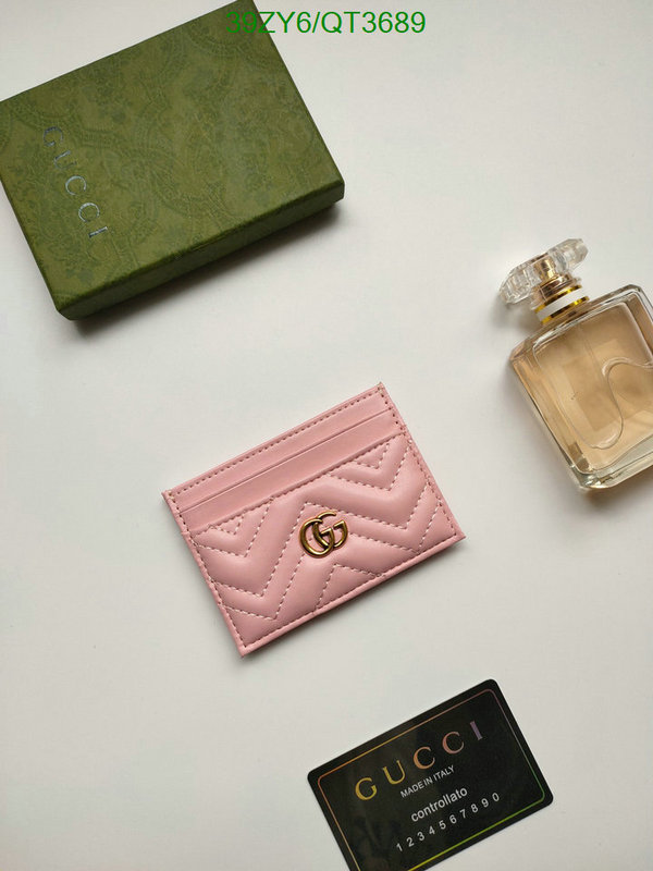 Gucci Bag-(4A)-Wallet- Code: QT3689 $ 51USD