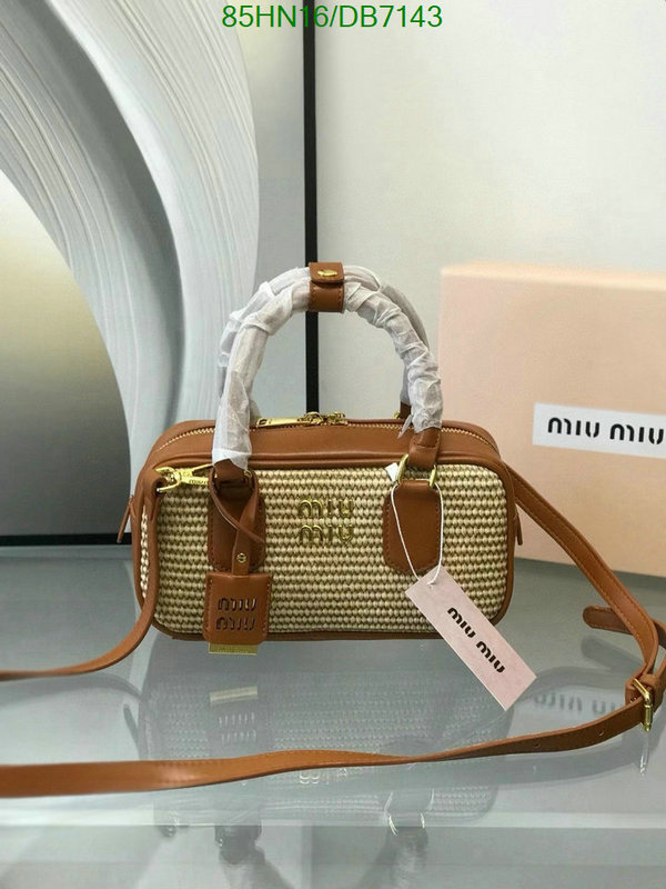 Miu Miu Bag-(4A)-Handbag- Code: DB7143 $ 111USD