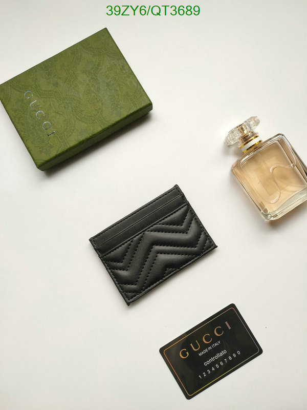 Gucci Bag-(4A)-Wallet- Code: QT3689 $ 51USD