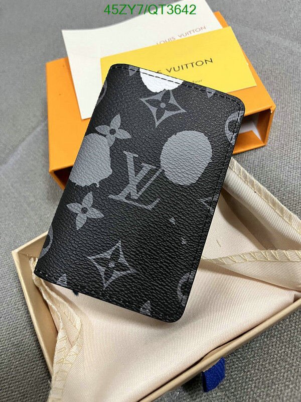 LV Bag-(4A)-Wallet- Code: QT3642 $ 59USD