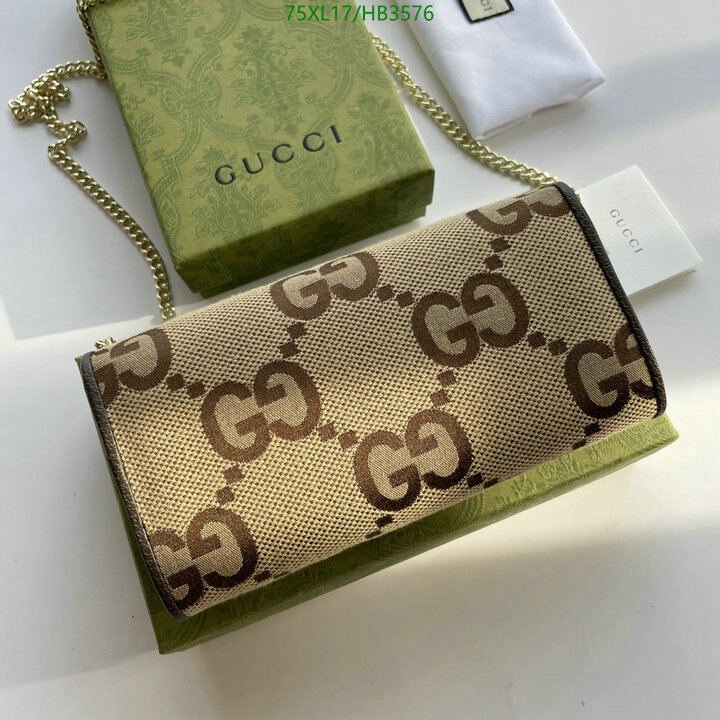 Gucci Bag-(4A)-Diagonal-,Code: HB3576,$ 98USD
