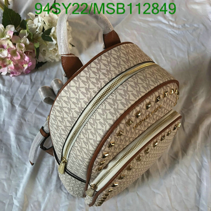 Michael Kors Bag-(4A)-Backpack-,Code: MSB112849,$ 123USD