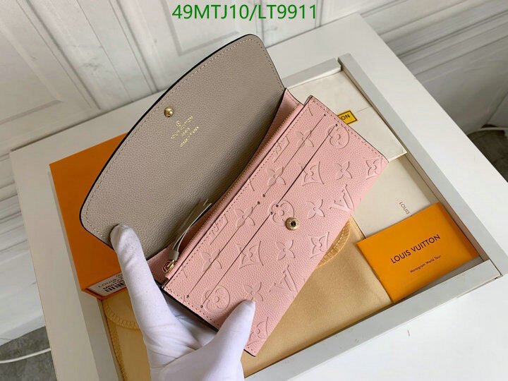 LV Bags-(4A)-Wallet-,Code: LT9911,$ 64USD