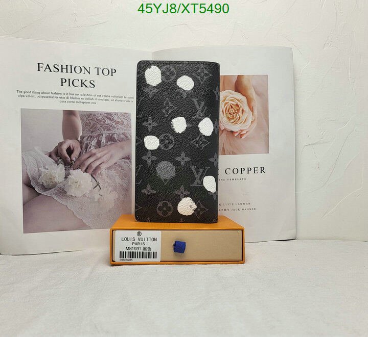 LV Bags-(4A)-Wallet-,Code: XT5490,$ 59USD