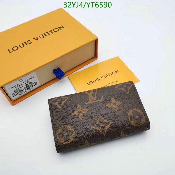 LV Bags-(4A)-Wallet-,Code: YT6590,$ 42USD