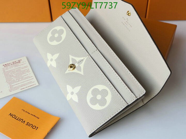 LV Bags-(4A)-Wallet-,Code: LT7737,$ 77USD