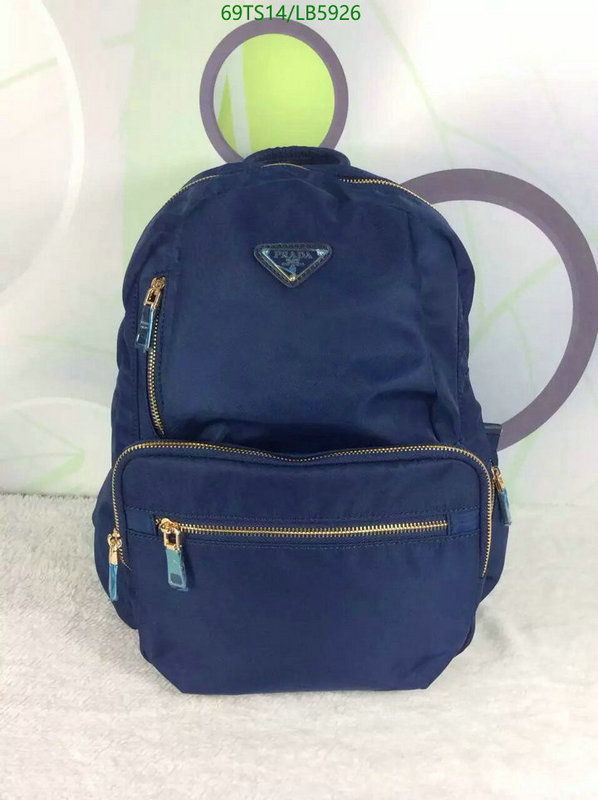 Prada Bag-(4A)-Backpack-,Code: LB5926,$ 90USD