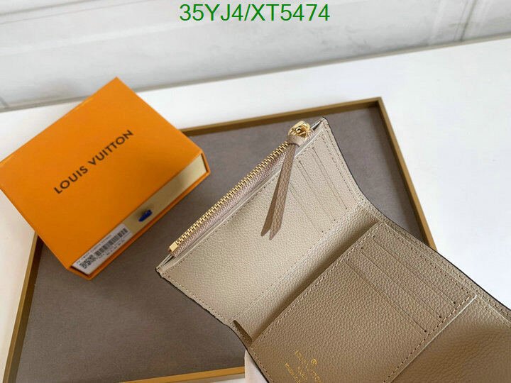LV Bags-(4A)-Wallet-,Code: XT5474,$ 46USD