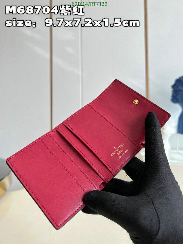 LV Bag-(4A)-Wallet- Code: RT7139 $ 90USD