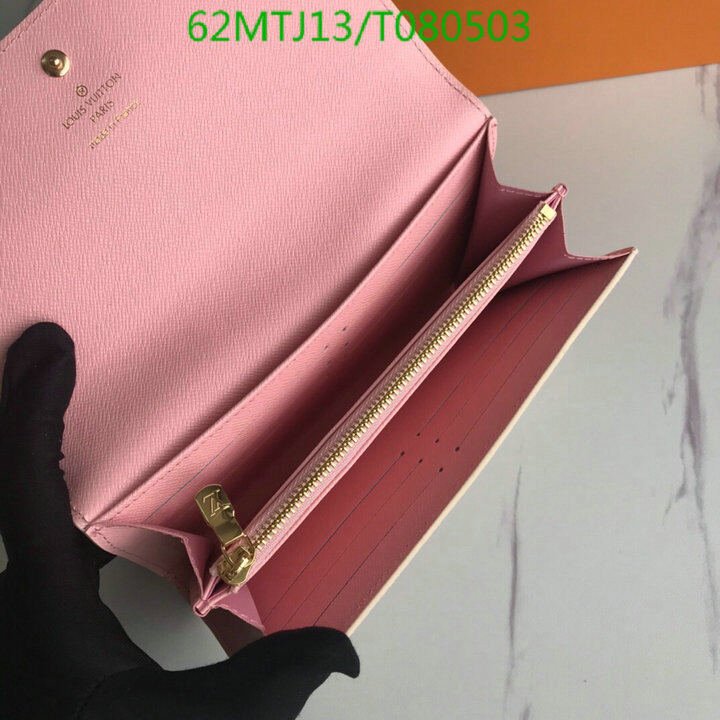 LV Bags-(4A)-Wallet-,Code: T080503,$ 81USD