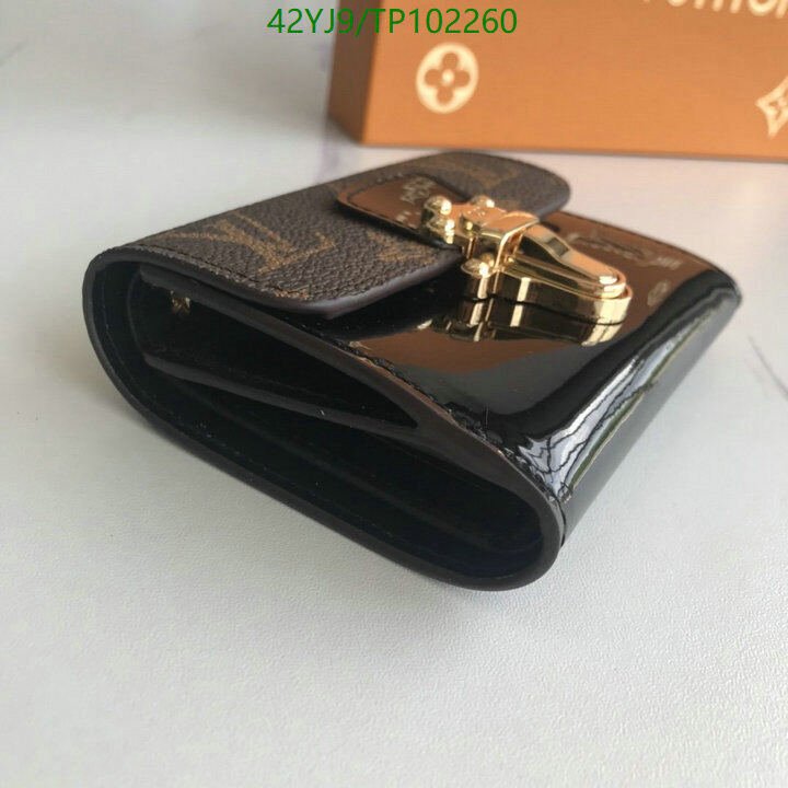 LV Bags-(4A)-Wallet-,Code: TP102260,$ 55USD