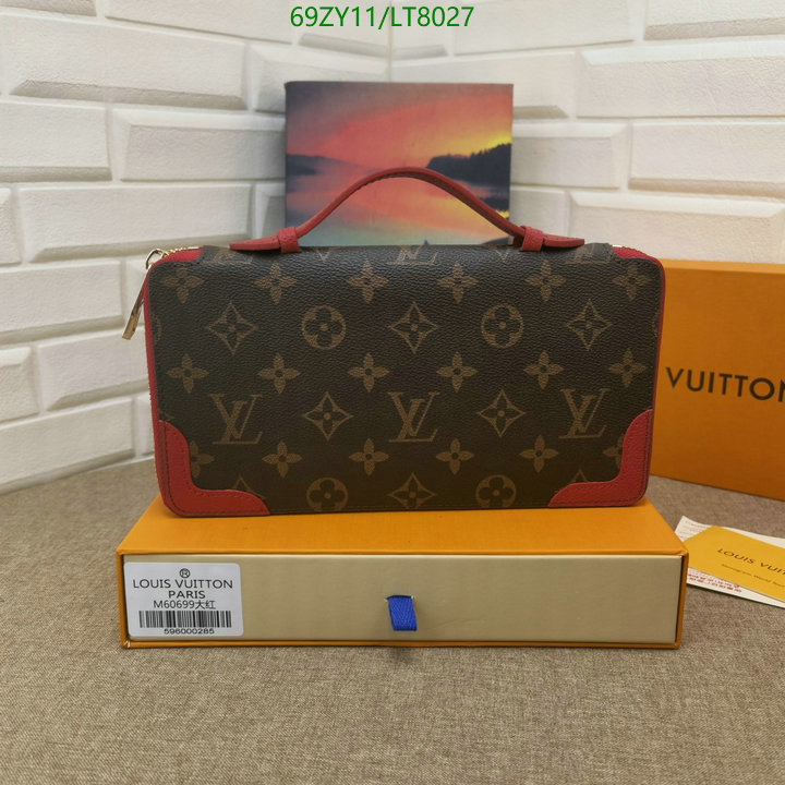 LV Bags-(4A)-Wallet-,Code: LT8027,$ 90USD
