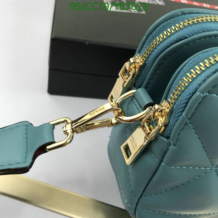Prada Bag-(4A)-Diagonal-,Code: YB7623,$ 124USD
