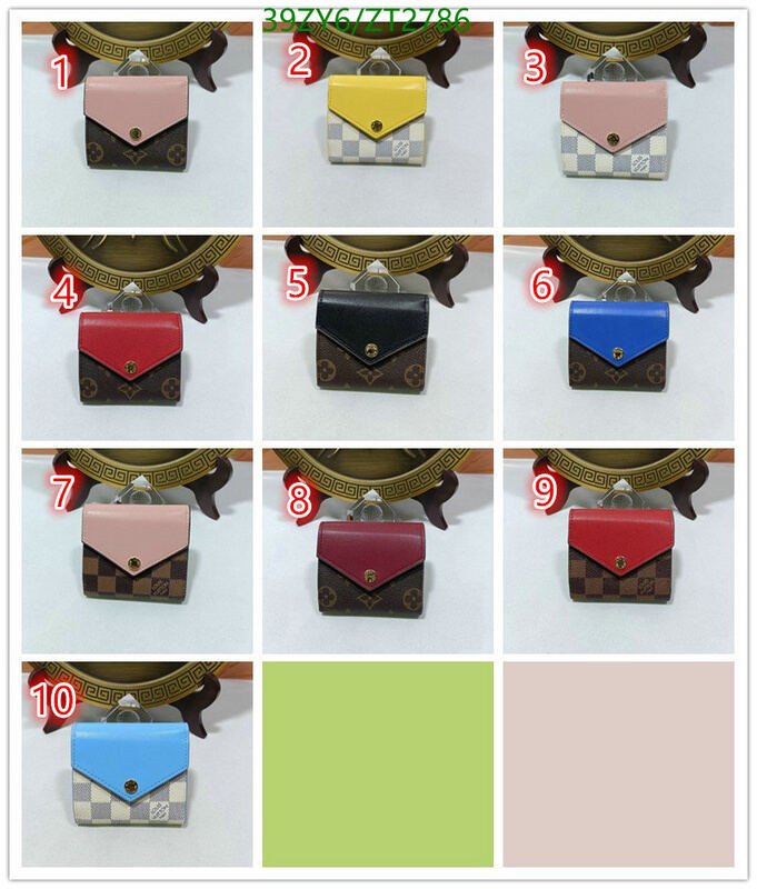 LV Bags-(4A)-Wallet-,Code: ZT2786,$ 51USD
