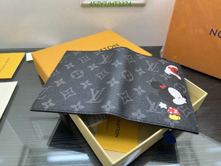 LV Bags-(4A)-Wallet-,Code: HT3374,$ 59USD