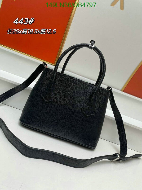 Prada Bag-(4A)-Handbag- Code: QB4797 $ 194USD