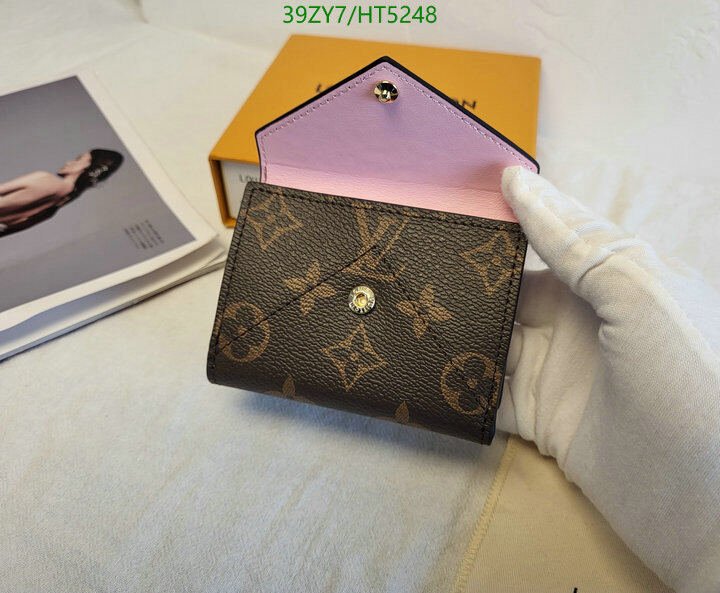 LV Bags-(4A)-Wallet-,Code: HT5248,$ 51USD