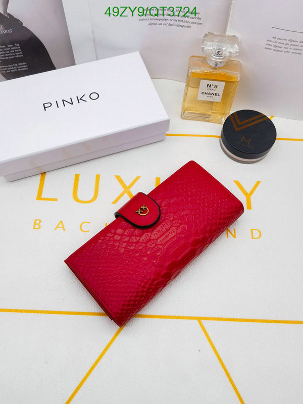 PINKO Bag-(4A)-Wallet- Code: QT3724 $ 64USD