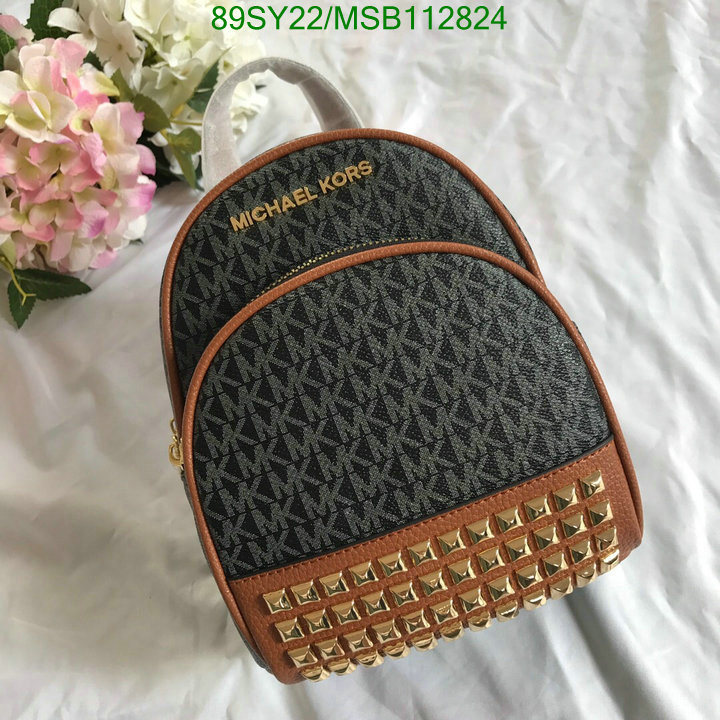 Michael Kors Bag-(4A)-Backpack-,Code: MSB112824,$ 116USD