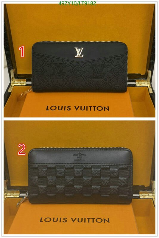 LV Bags-(4A)-Wallet-,Code: LT9182,$ 64USD