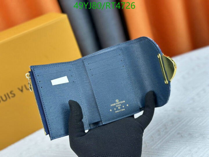 LV Bag-(4A)-Wallet- Code: RT4726 $ 64USD