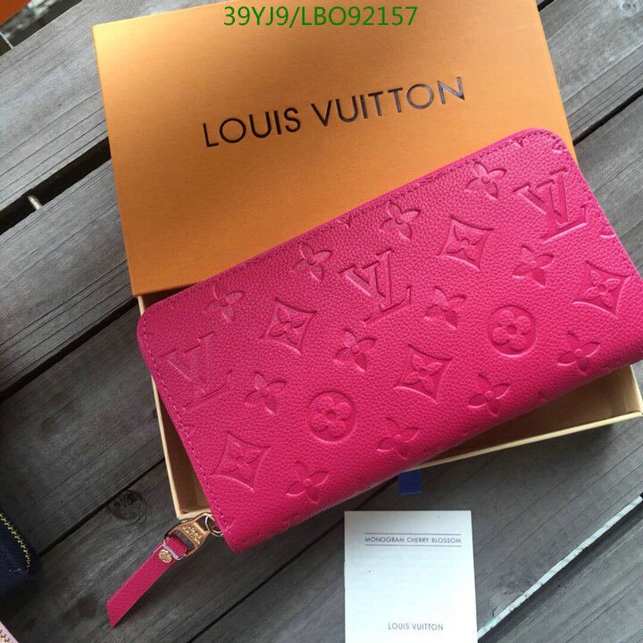 LV Bags-(4A)-Wallet-,Code: LB092157,