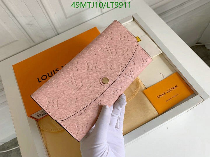 LV Bags-(4A)-Wallet-,Code: LT9911,$ 64USD