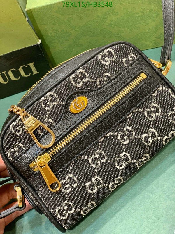 Gucci Bag-(4A)-Diagonal-,Code: HB3548,$ 103USD