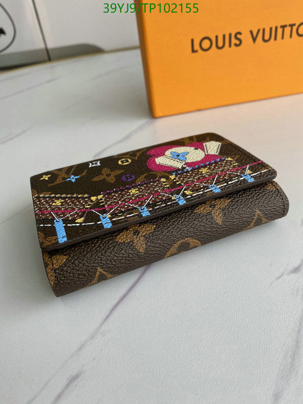 LV Bags-(4A)-Wallet-,Code: TP102155,$ 51USD
